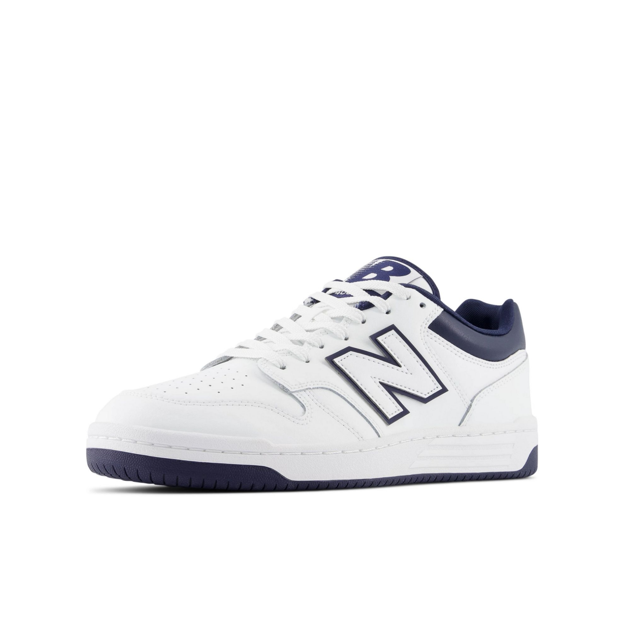 WHITE-NAVY       LEATHER