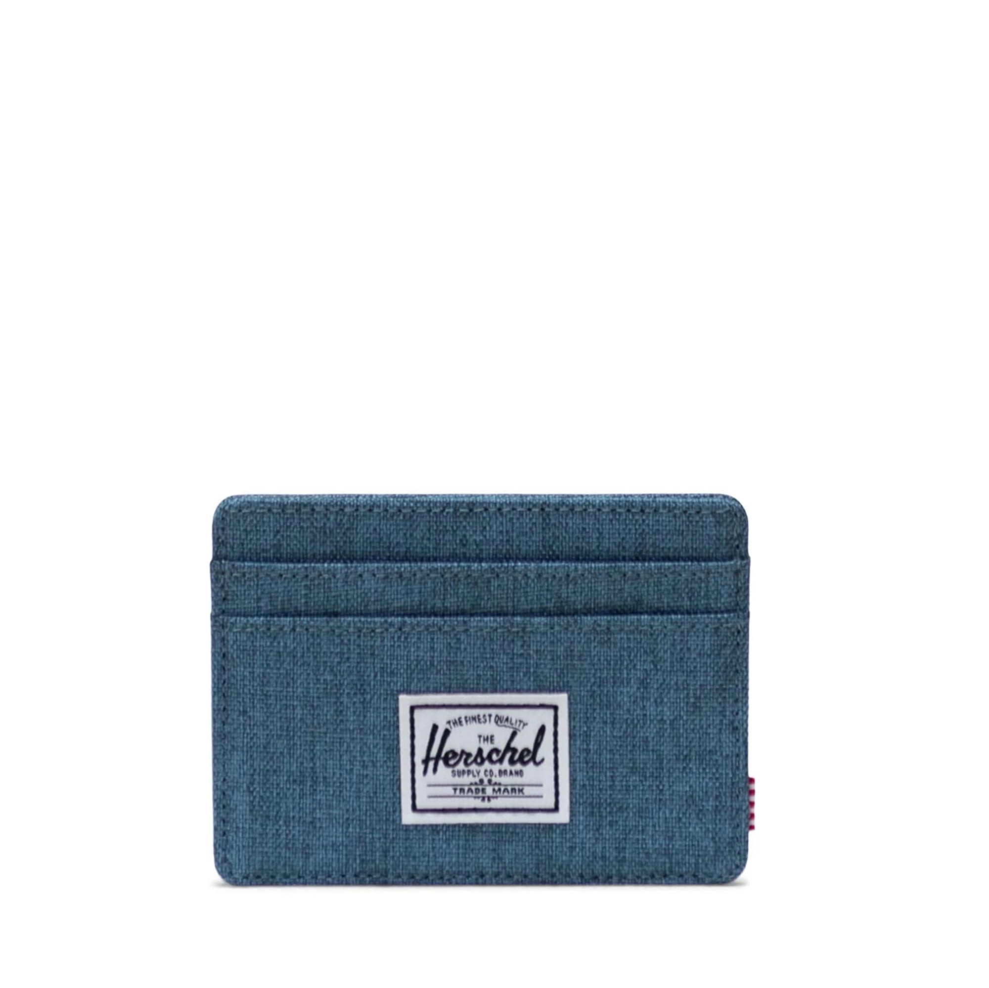 CHARLIE RFID     BLUE CROSSHATCH