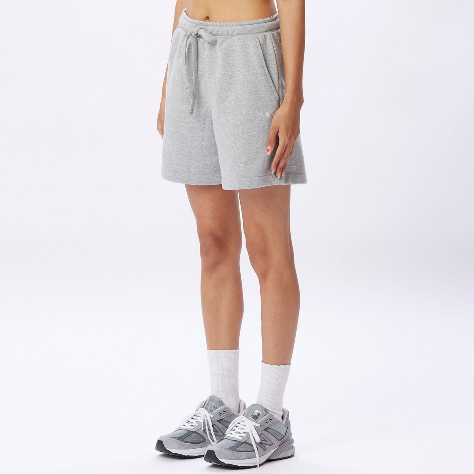 KORI TERRY SHORT ASH GREY