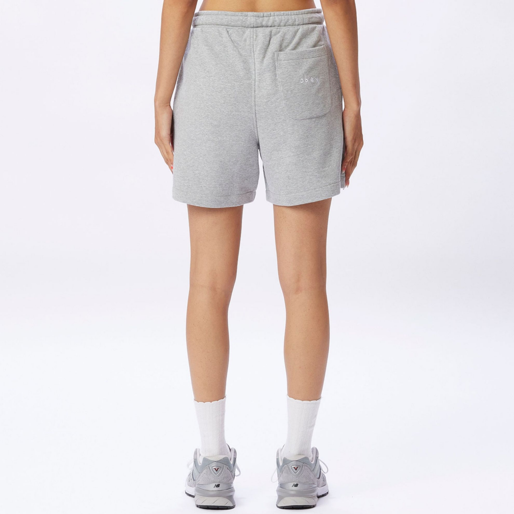 KORI TERRY SHORT ASH GREY