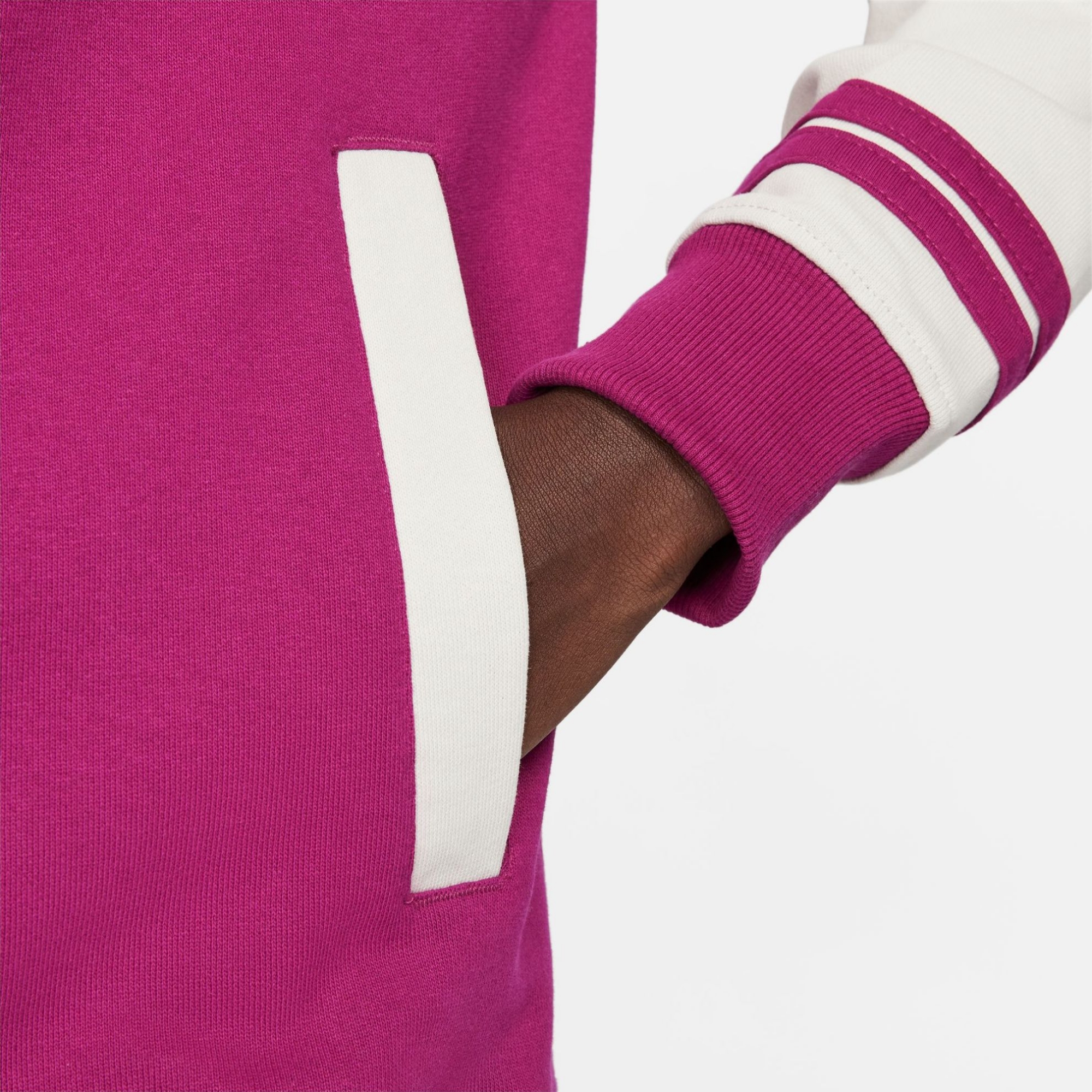 FLEECE VARSITY   DYNAMIC BERRY