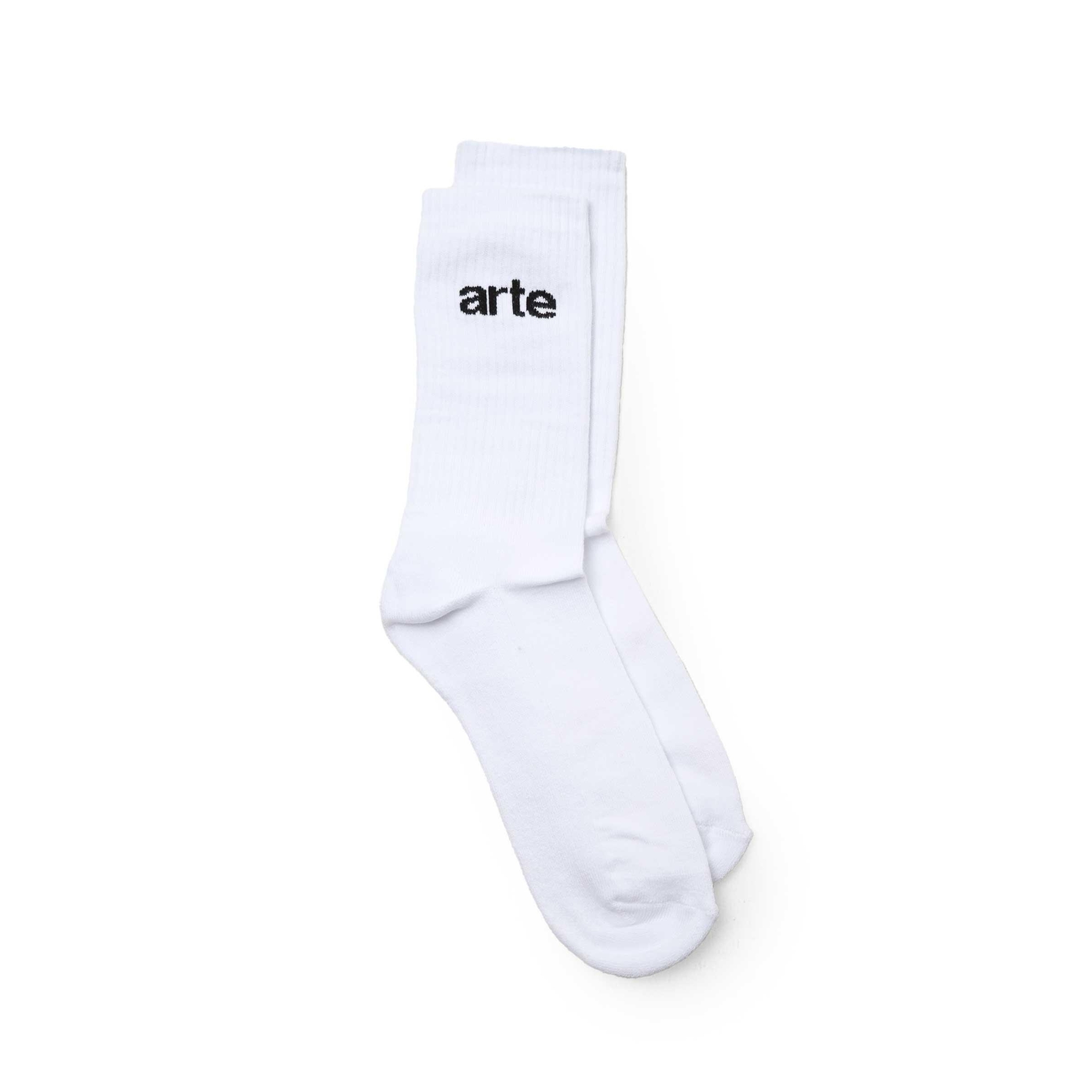 Logo Socks White