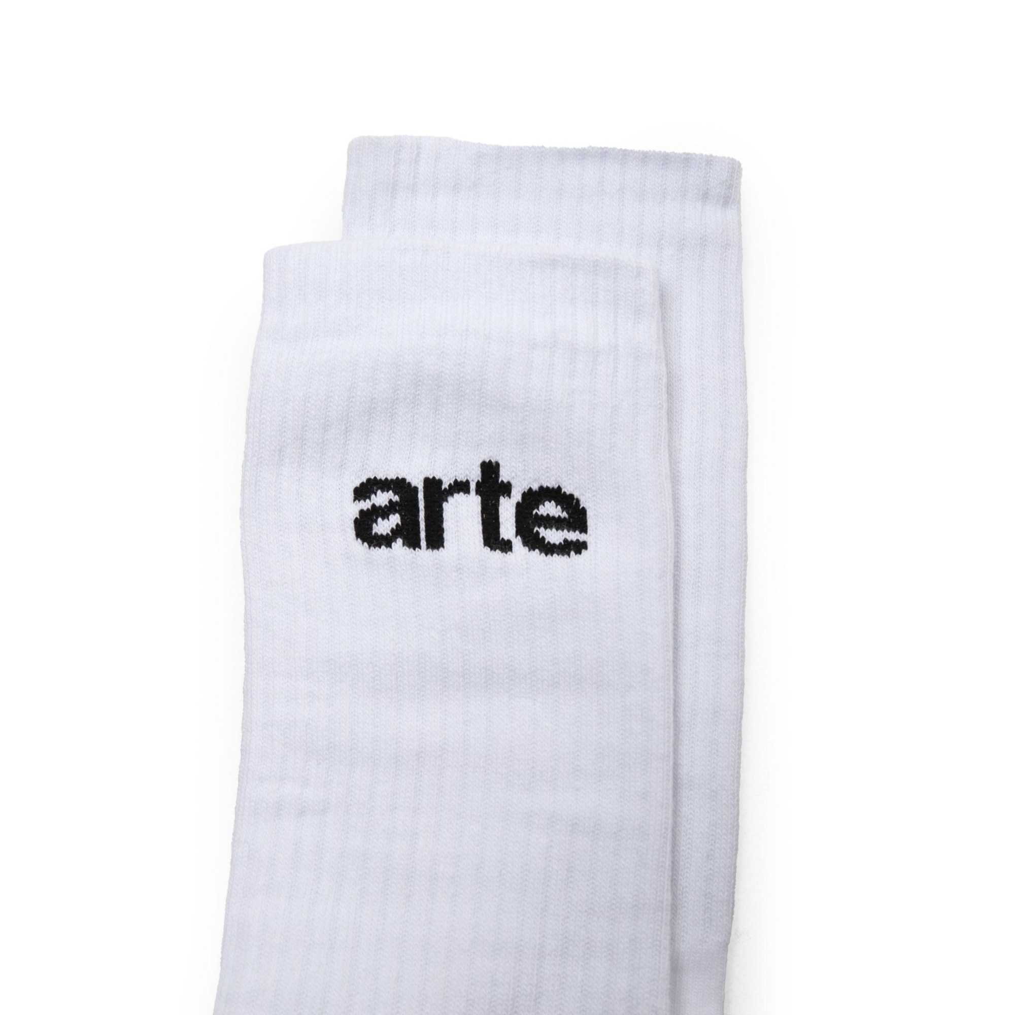 Logo Socks White