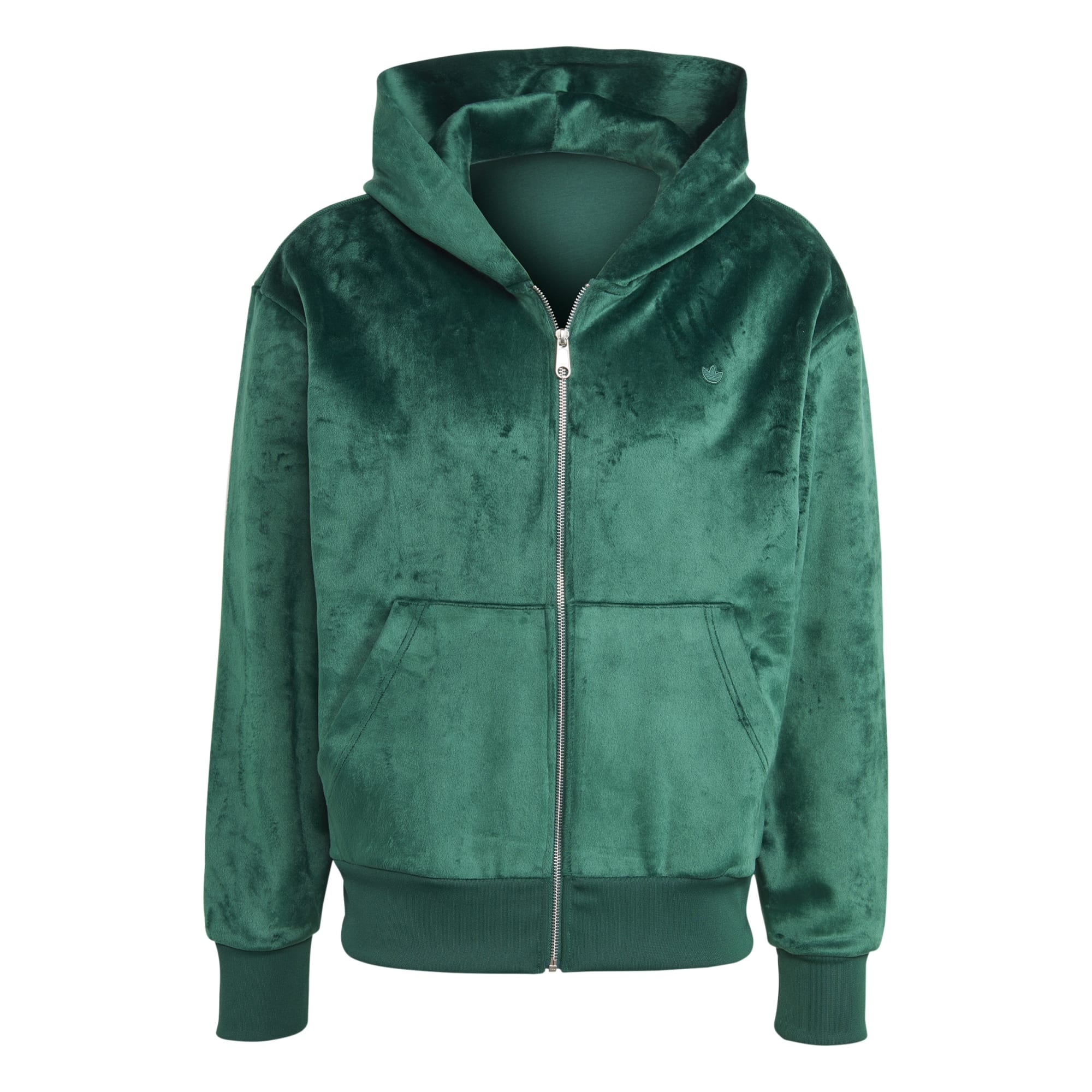 Hoodie Premium Essentials+ Velour Full Zip