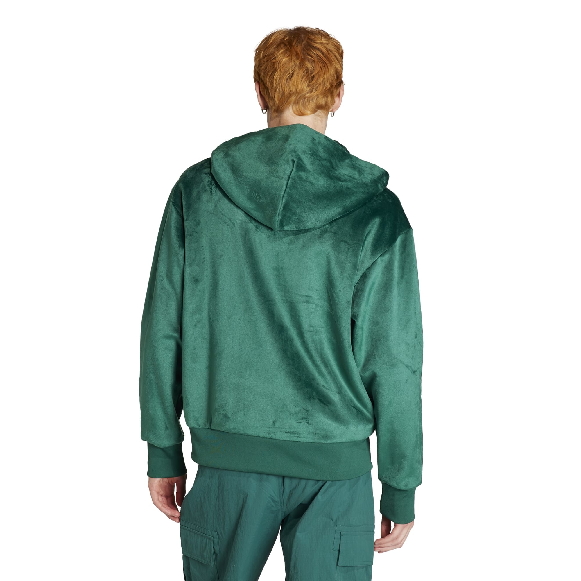 Hoodie Premium Essentials+ Velour Full Zip