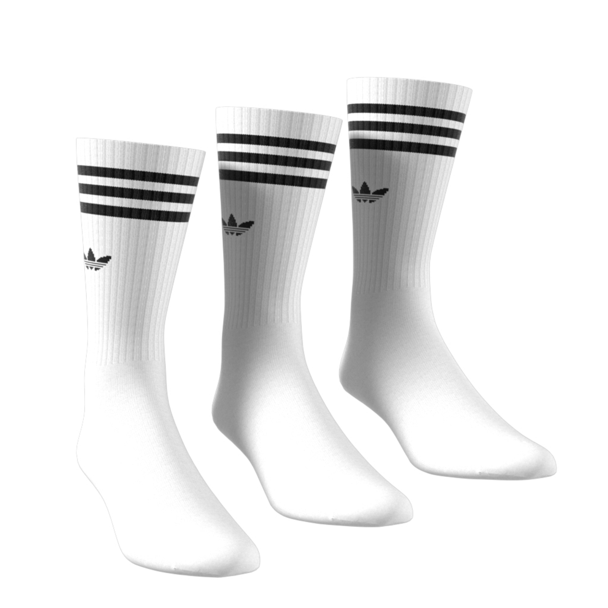 Calze Solid High Crew Socks