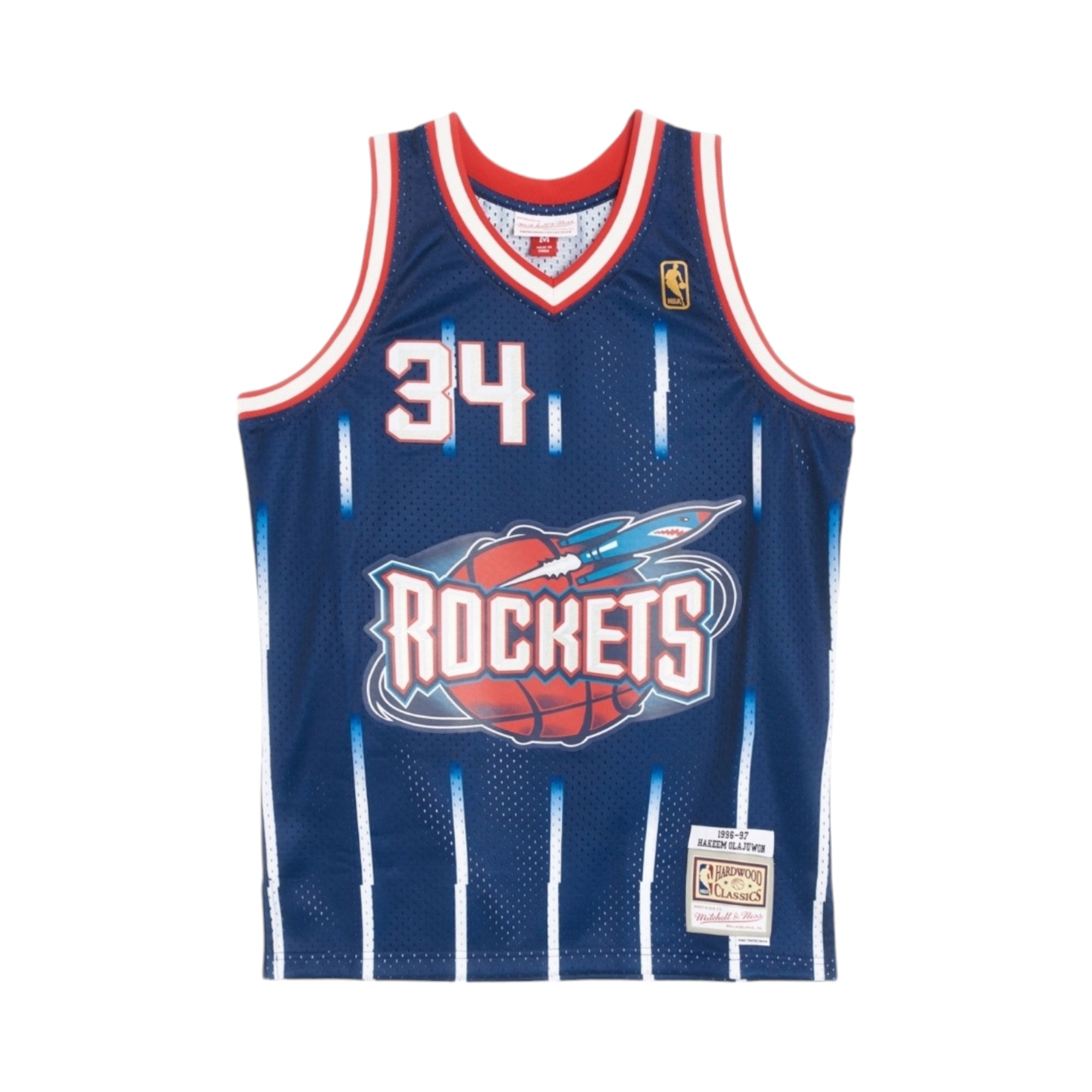 Maglia NBA Houston Rockets 96 Hakeem Olajuwon