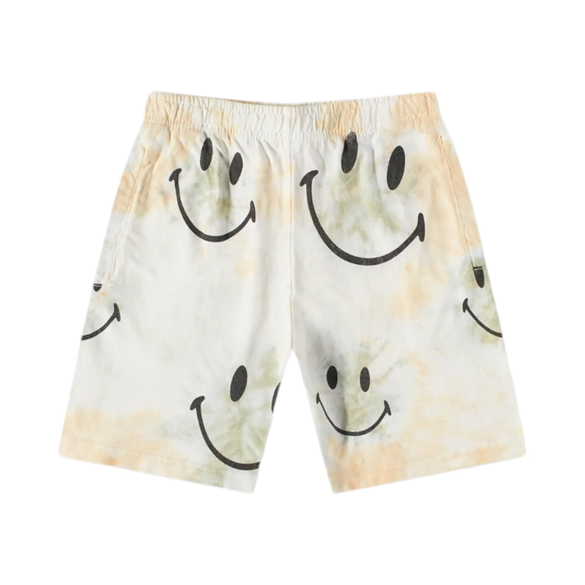 Smiley Shibori Dye Shorts