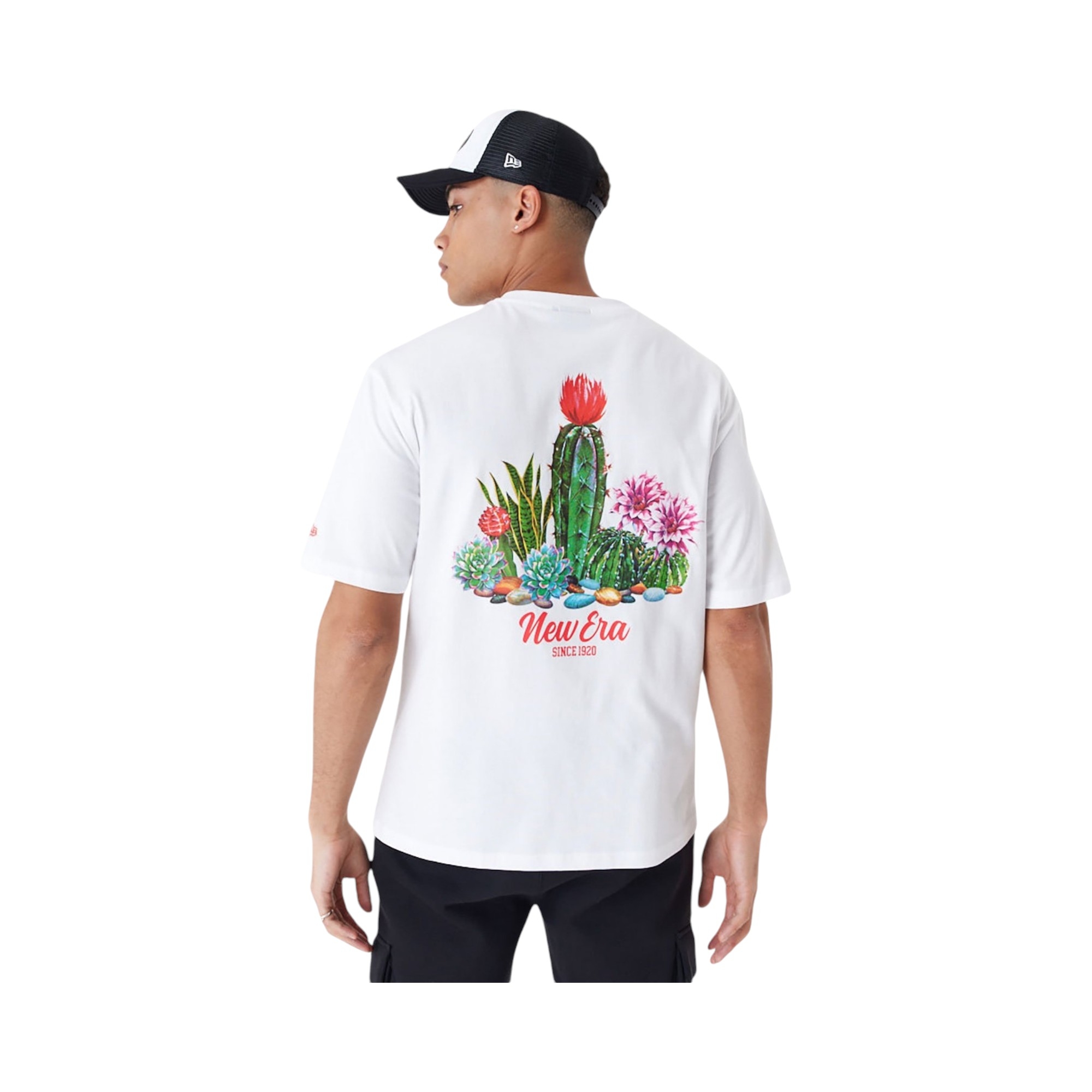 T-Shirt Oversize Cactus Graphic