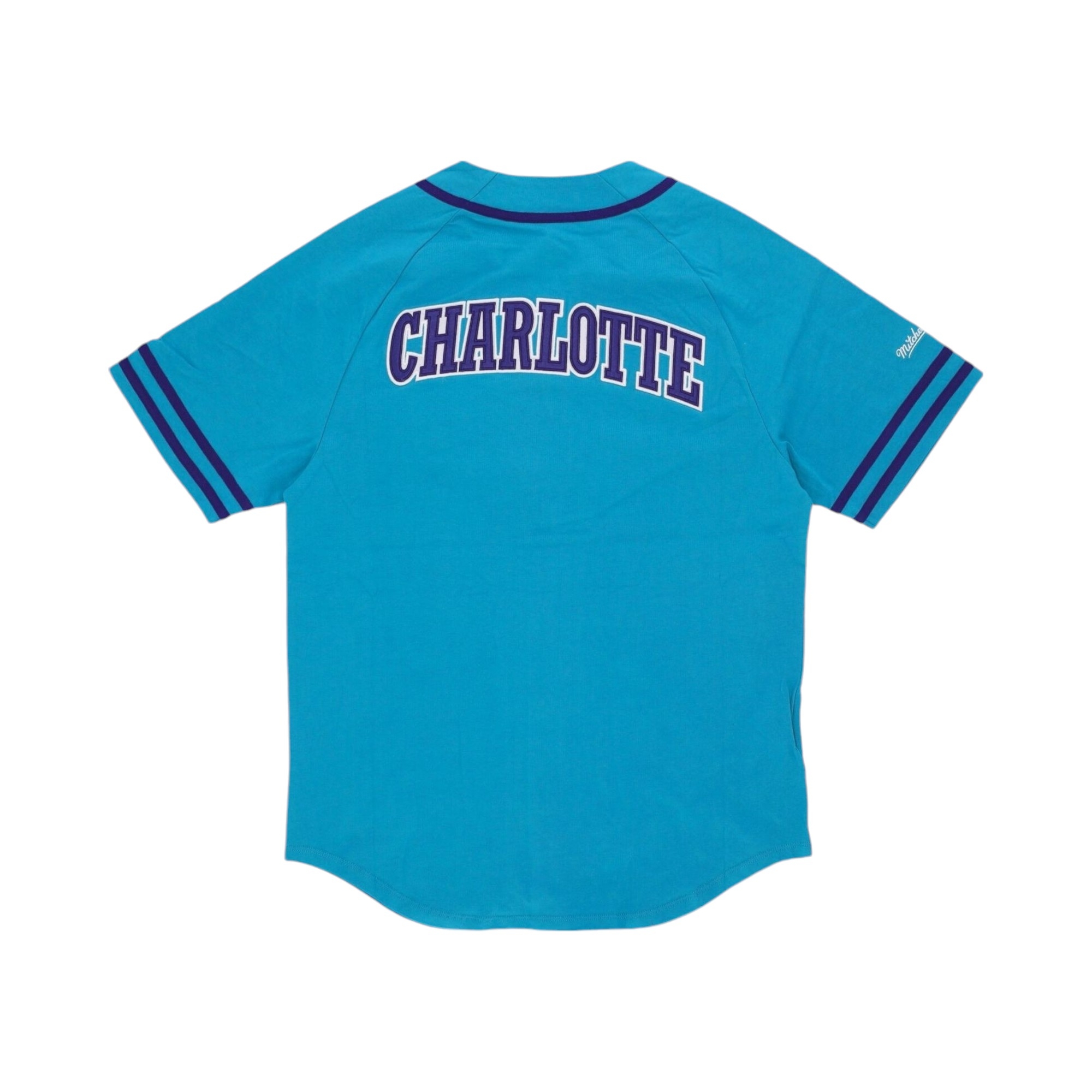 Camicia Cotton Button Vintage Charlotte Hornets