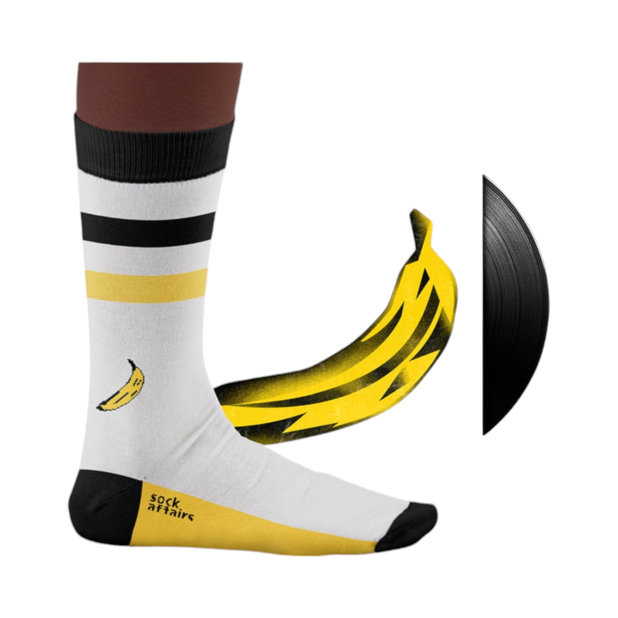 The Banana Album Socks