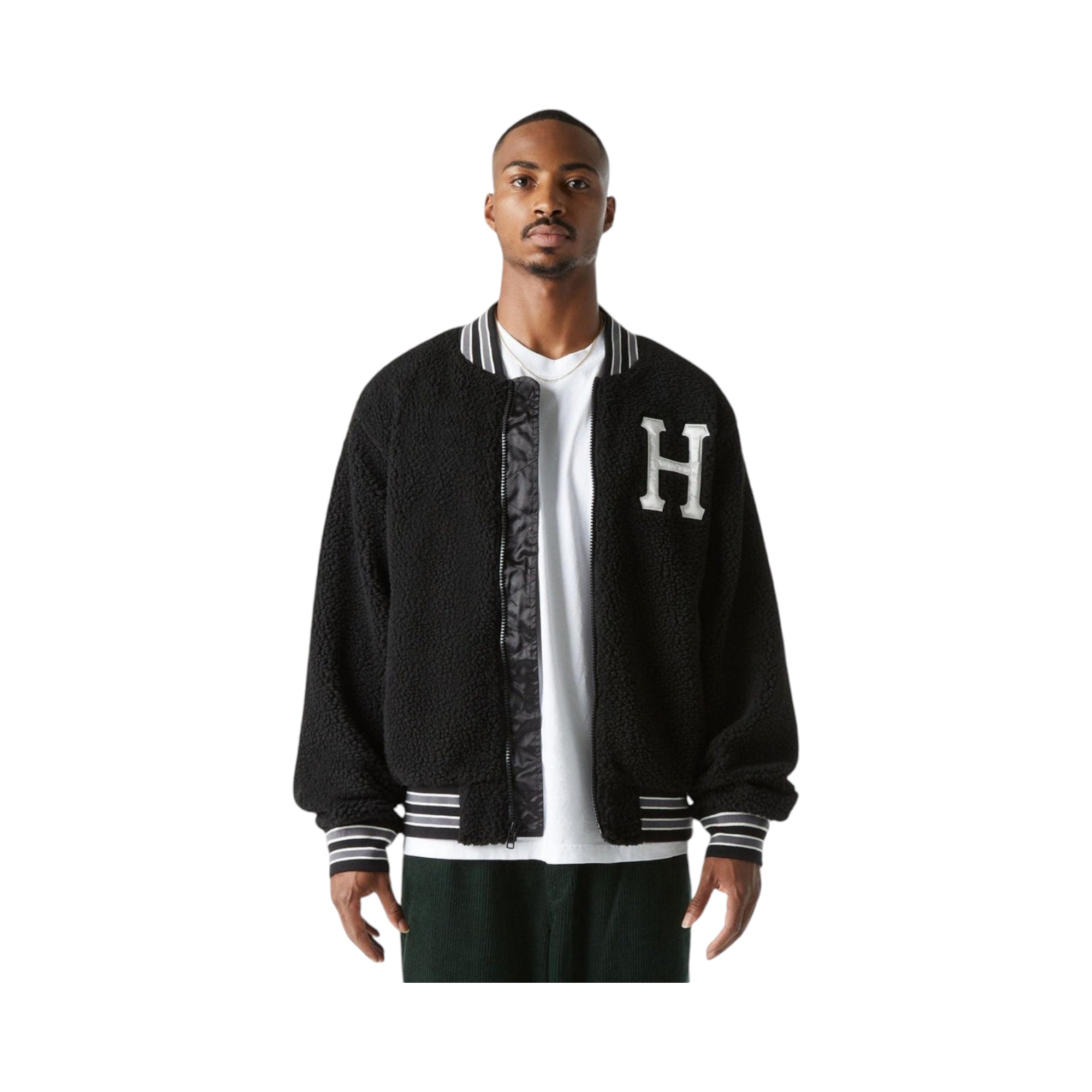 Sherpa Varsity Jacket