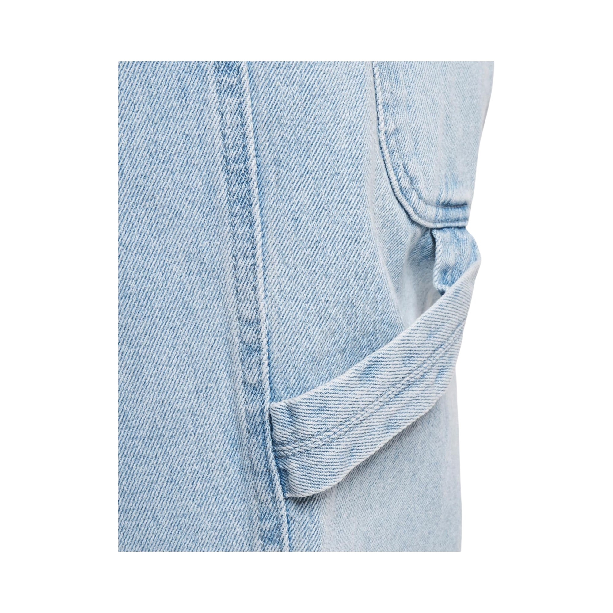 Og Baggy Workwear Logo Print Denim