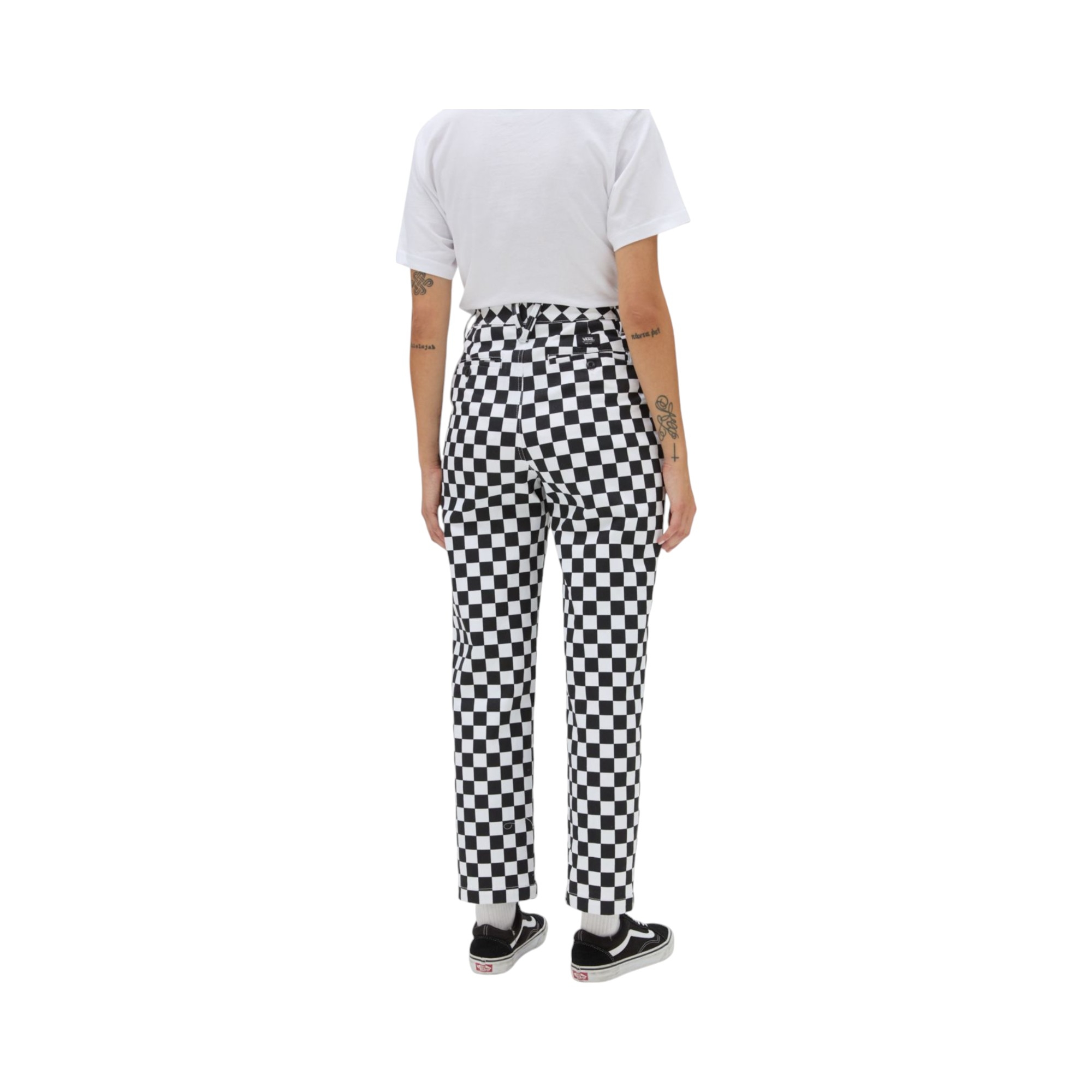 Pantaloni Chino Checkerboard