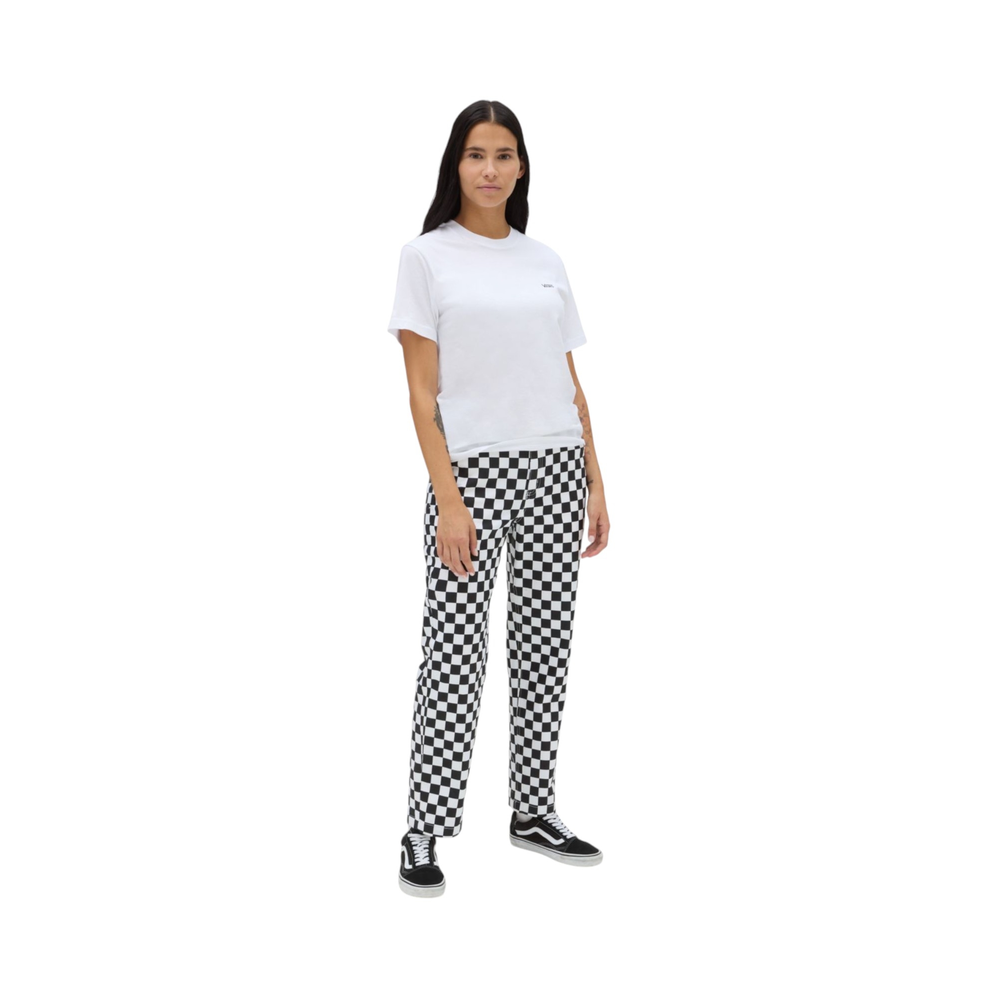 Pantaloni Chino Checkerboard