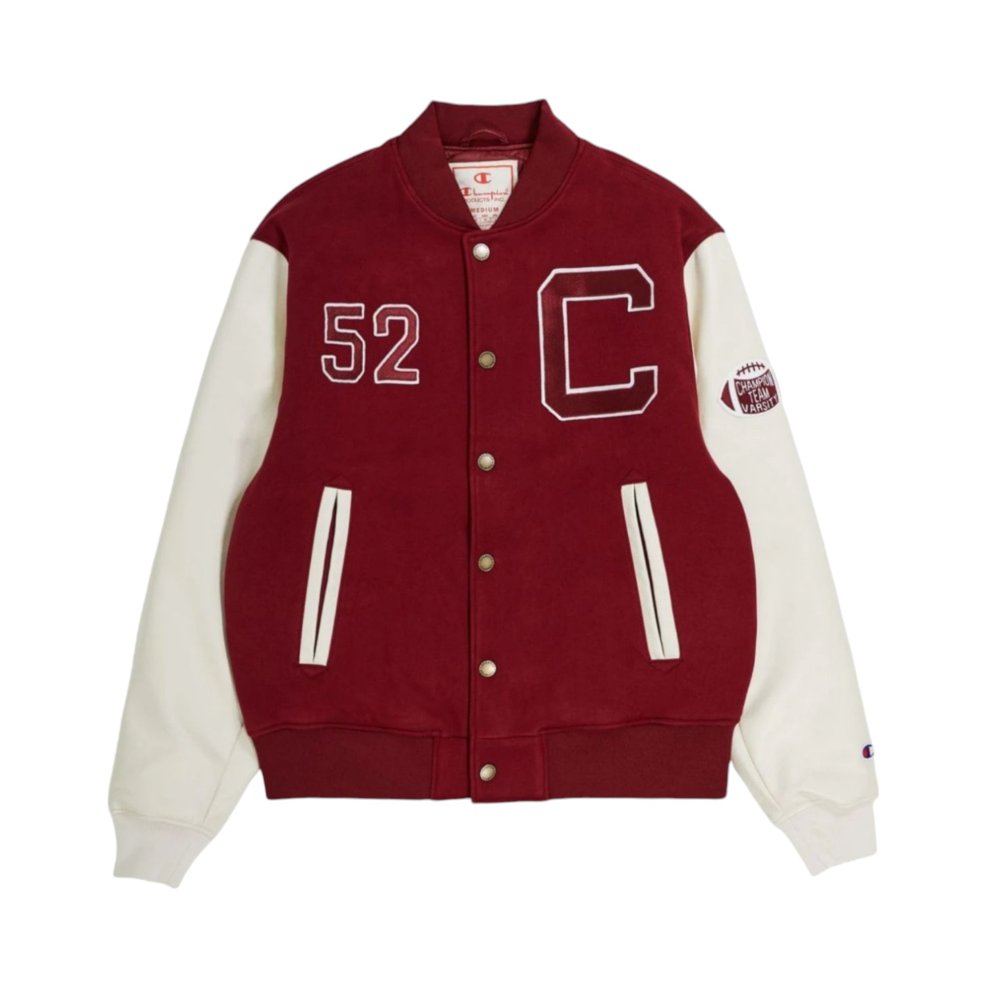 Giacca Bomber Vintage Con C Logo