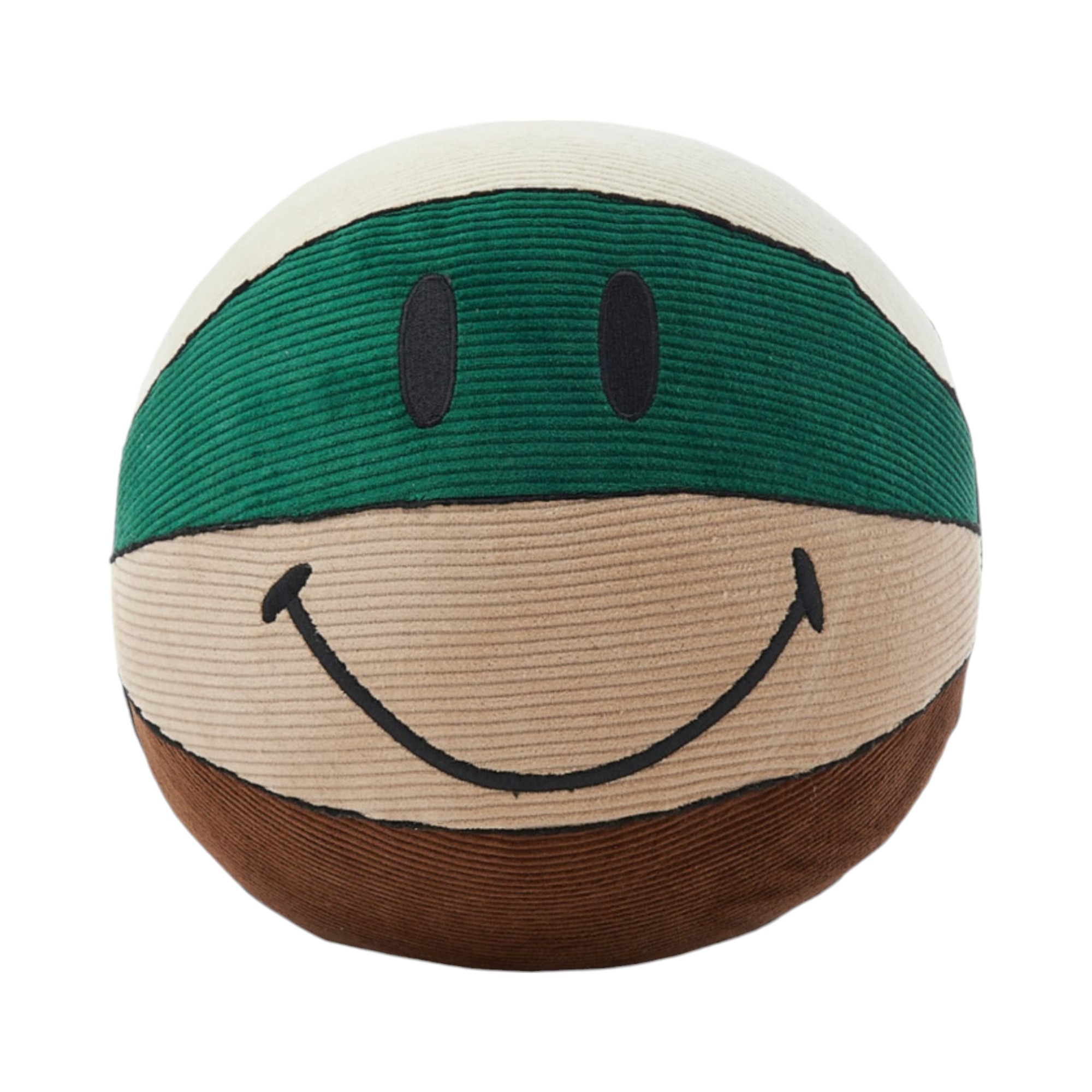 Pallone Smiley Cord Panel Plush Basketball