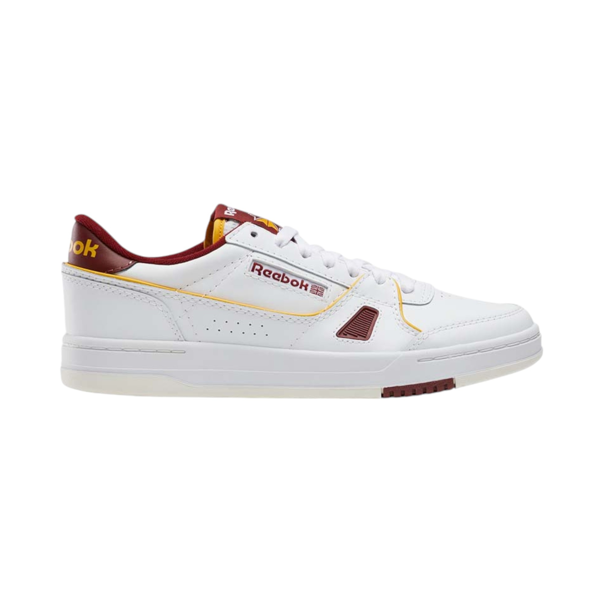 LEATHER          WHITE/MAROON/GOLD