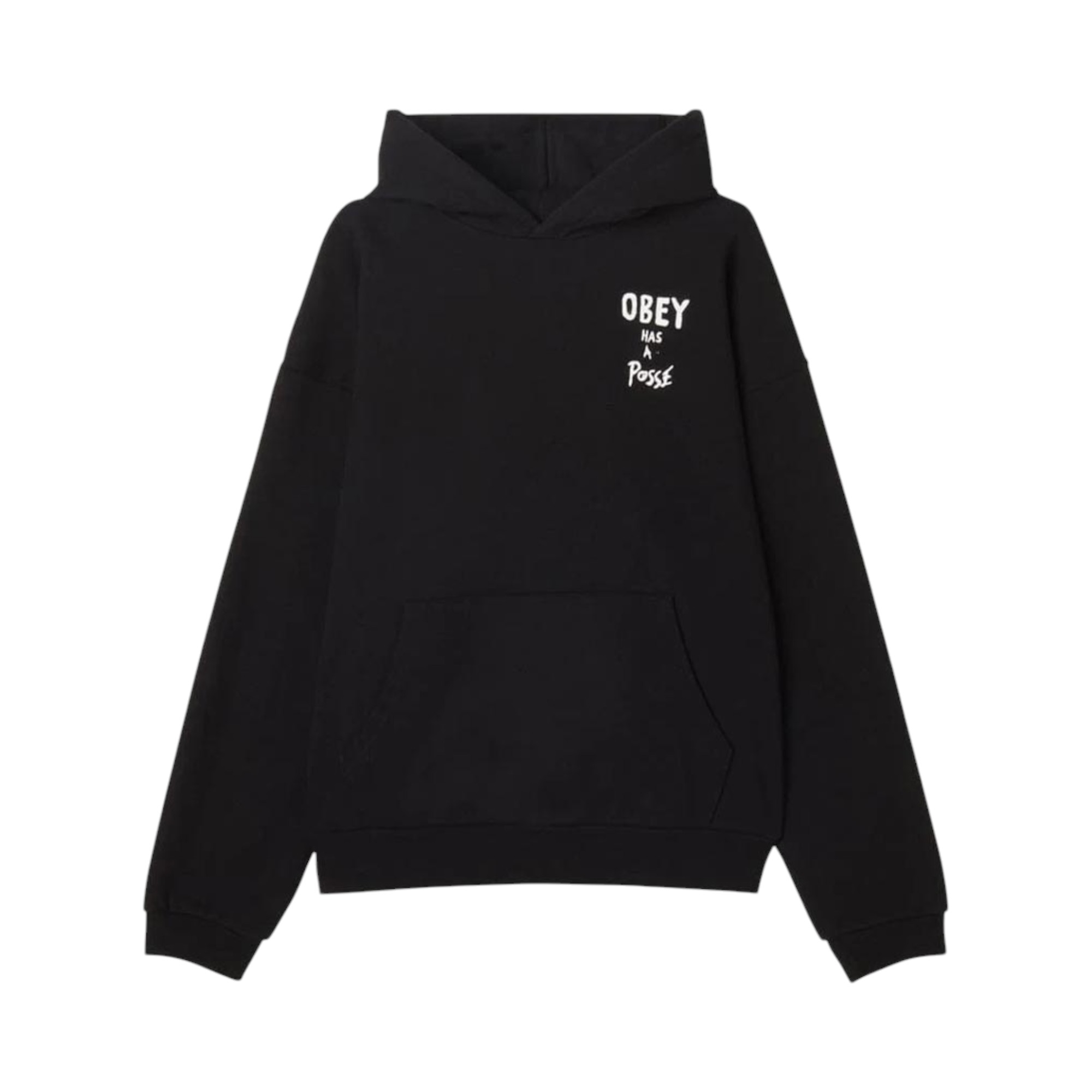 HOOD FLEECE      BLACK