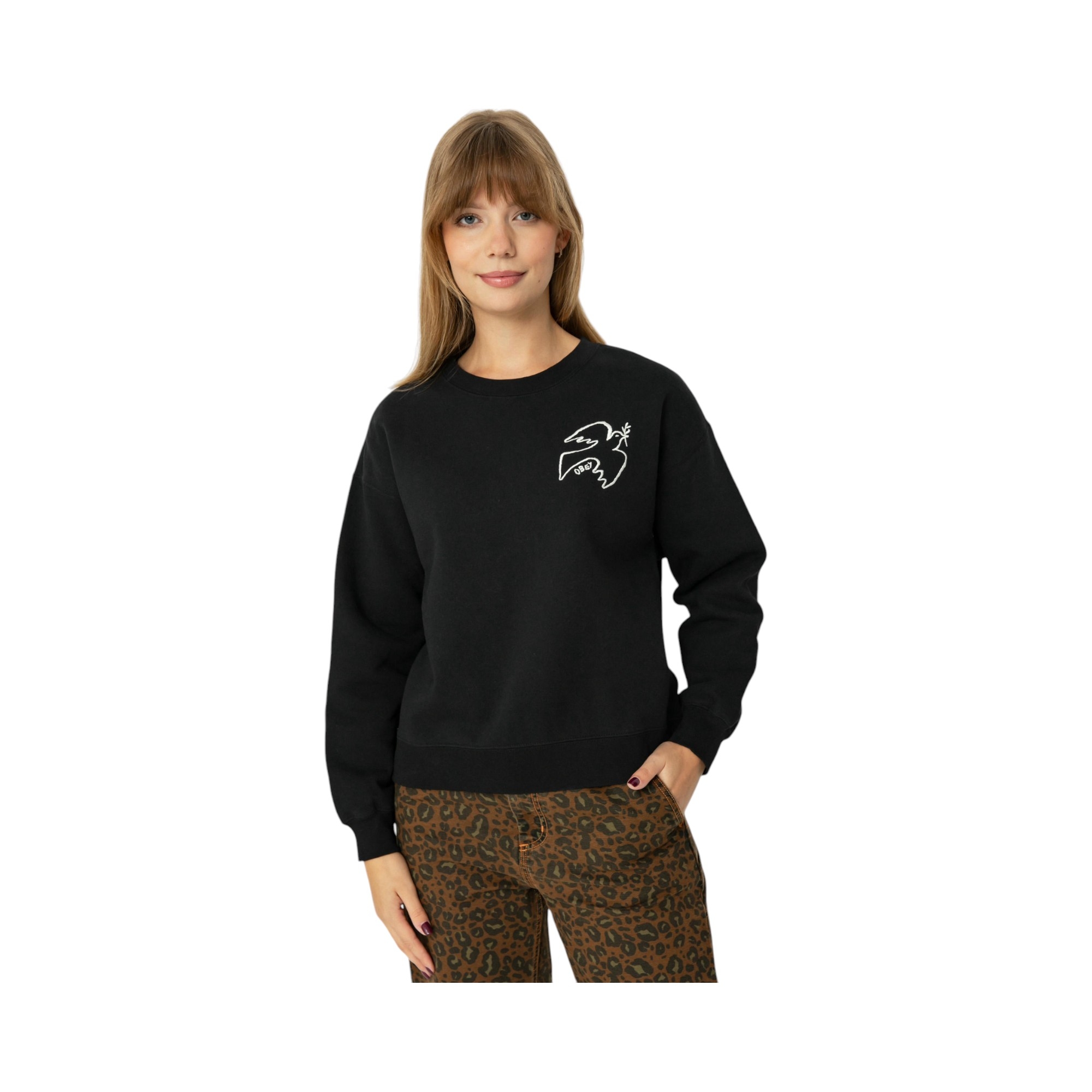 PEACE CREW FLC   DIGITAL BLACK