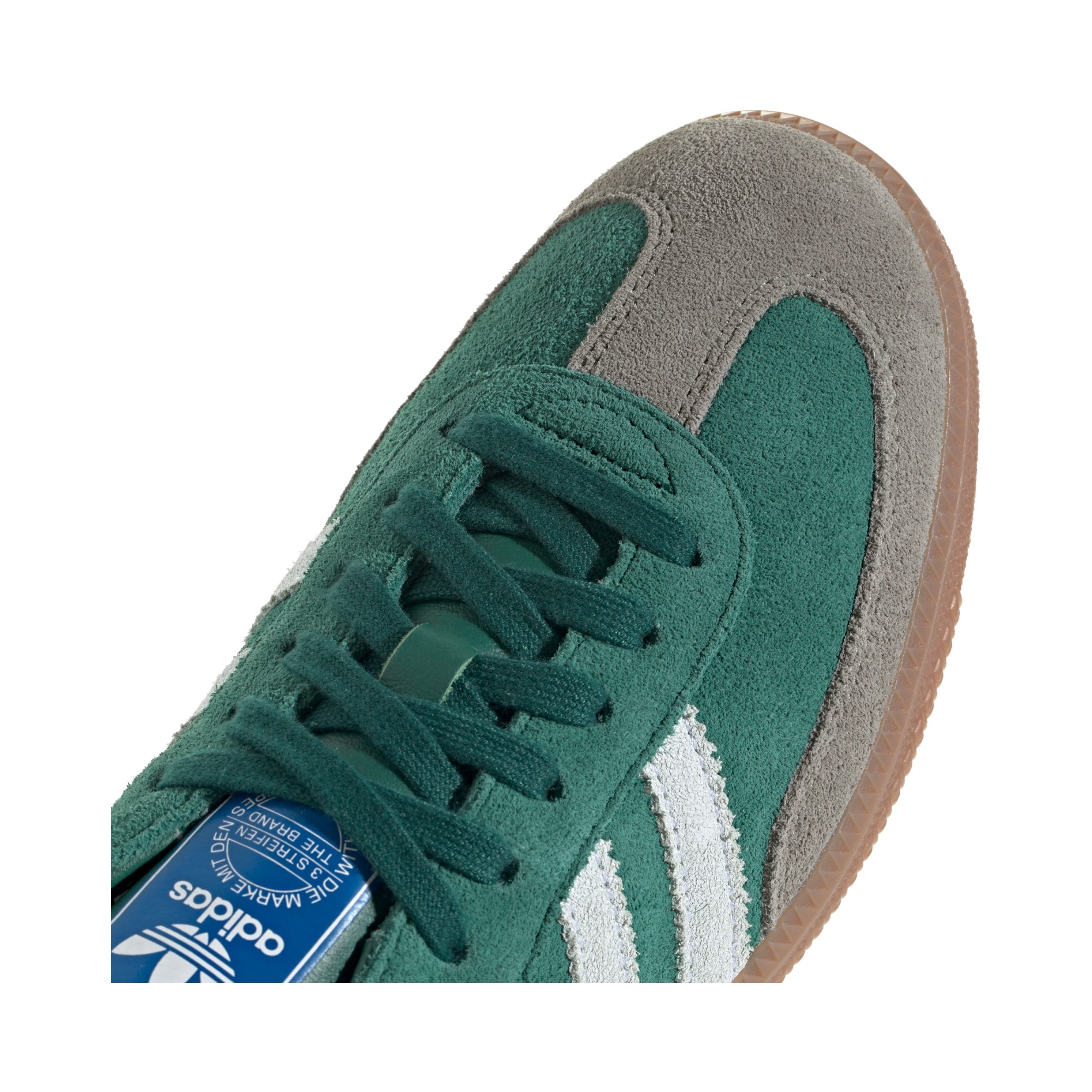 SUEDE            COLLGREEN/WHITE/GUM