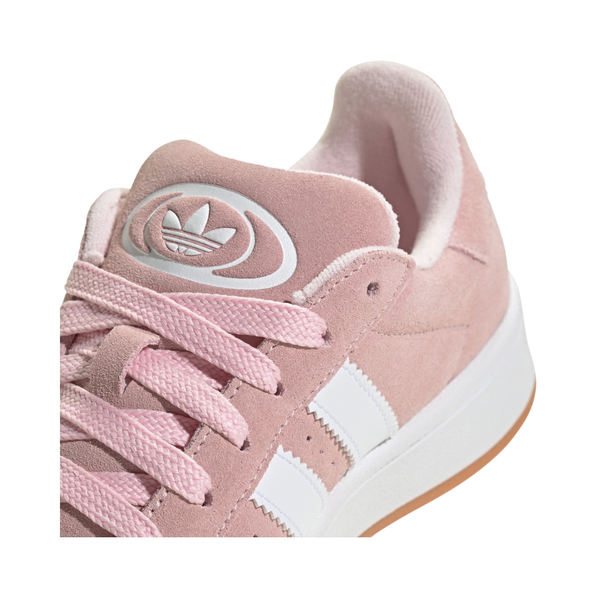 SUEDE-SYNLEA     PINK/WHT/GUM