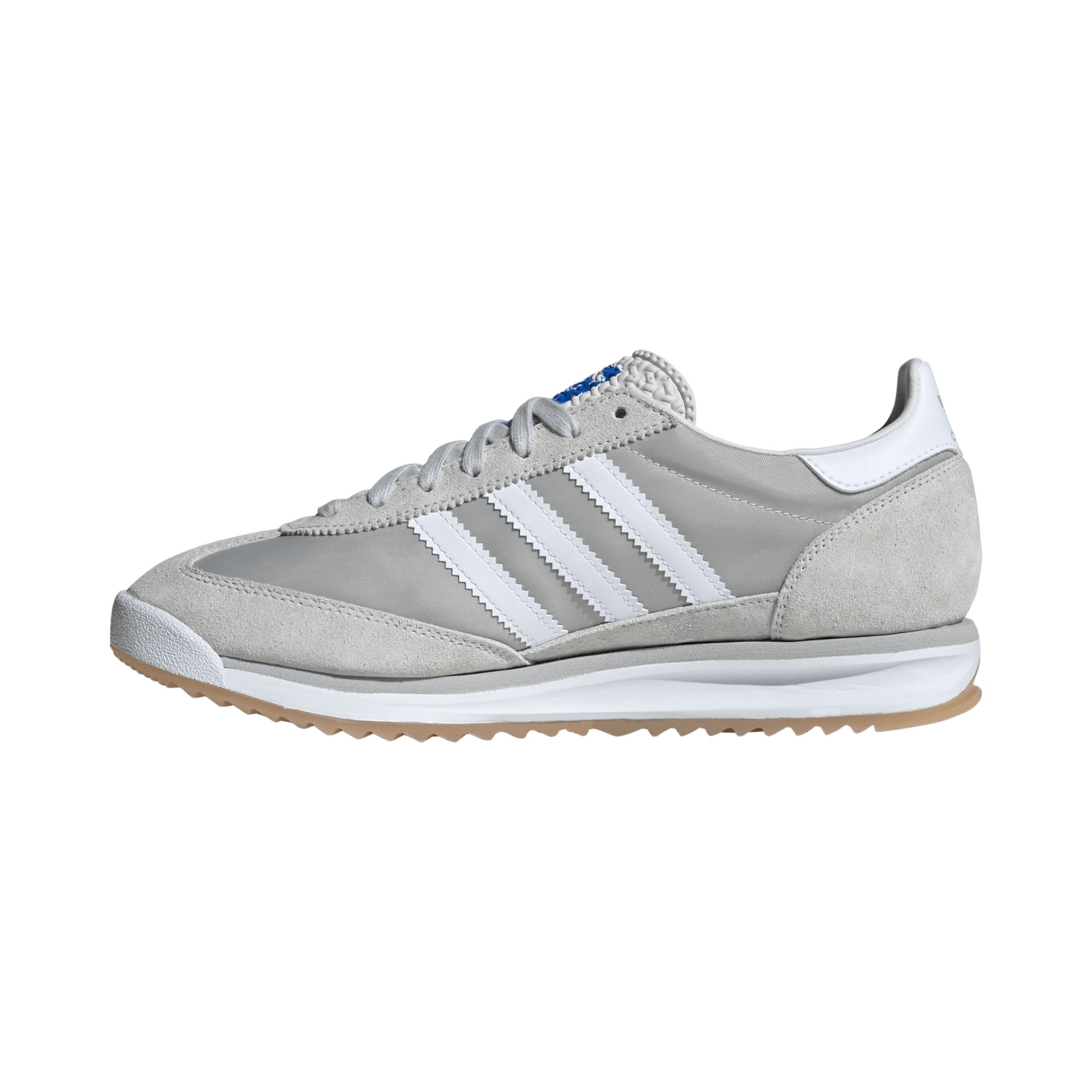 NYLON-SUEDE      GREY/WHITE/CRYSTAL WHT