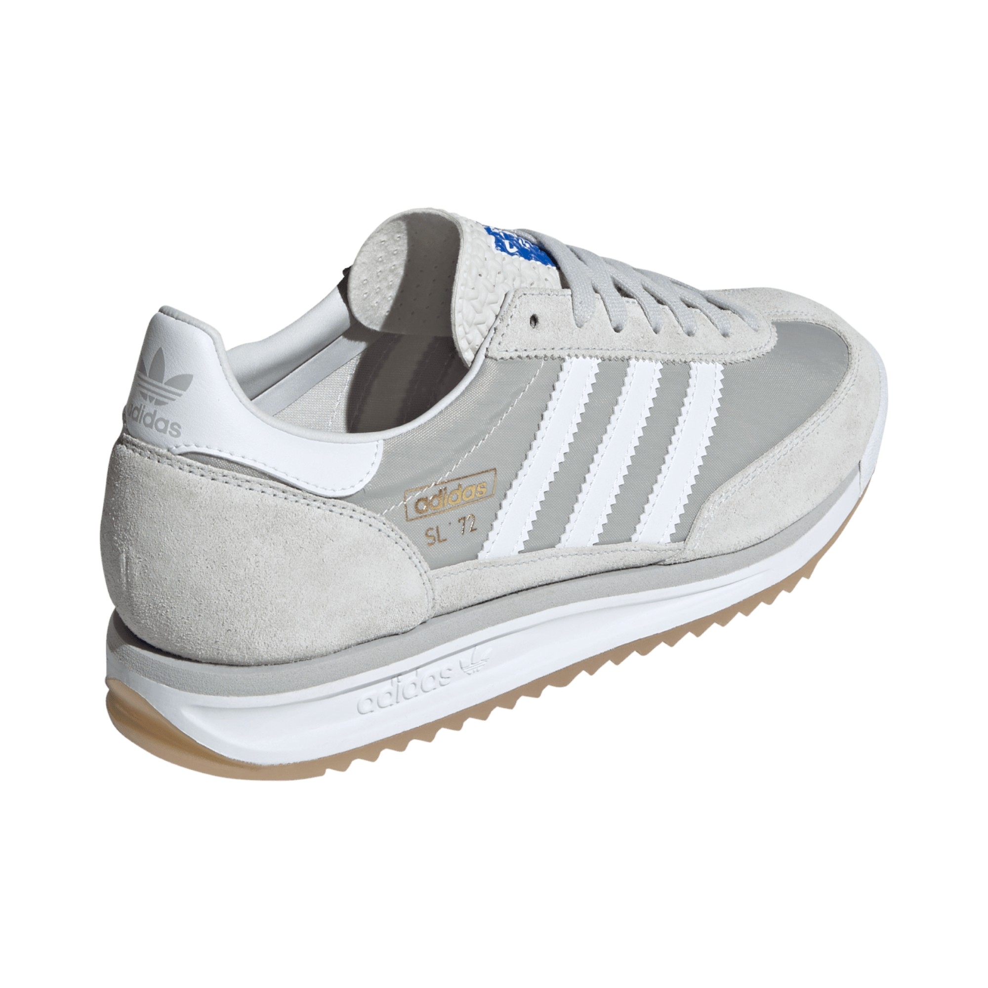 NYLON-SUEDE      GREY/WHITE/CRYSTAL WHT