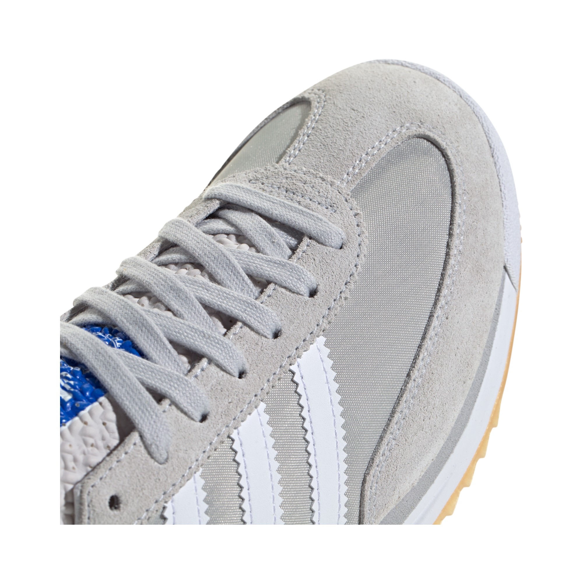 NYLON-SUEDE      GREY/WHITE/CRYSTAL WHT