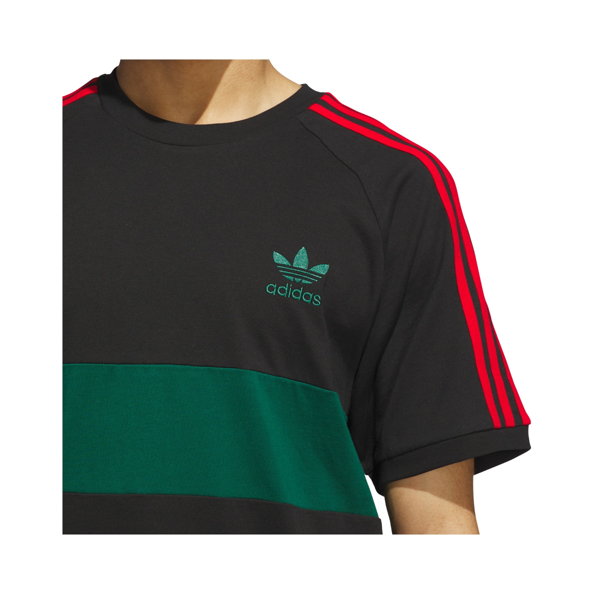 COT.JERSEY       BLACK/COLL.GREEN