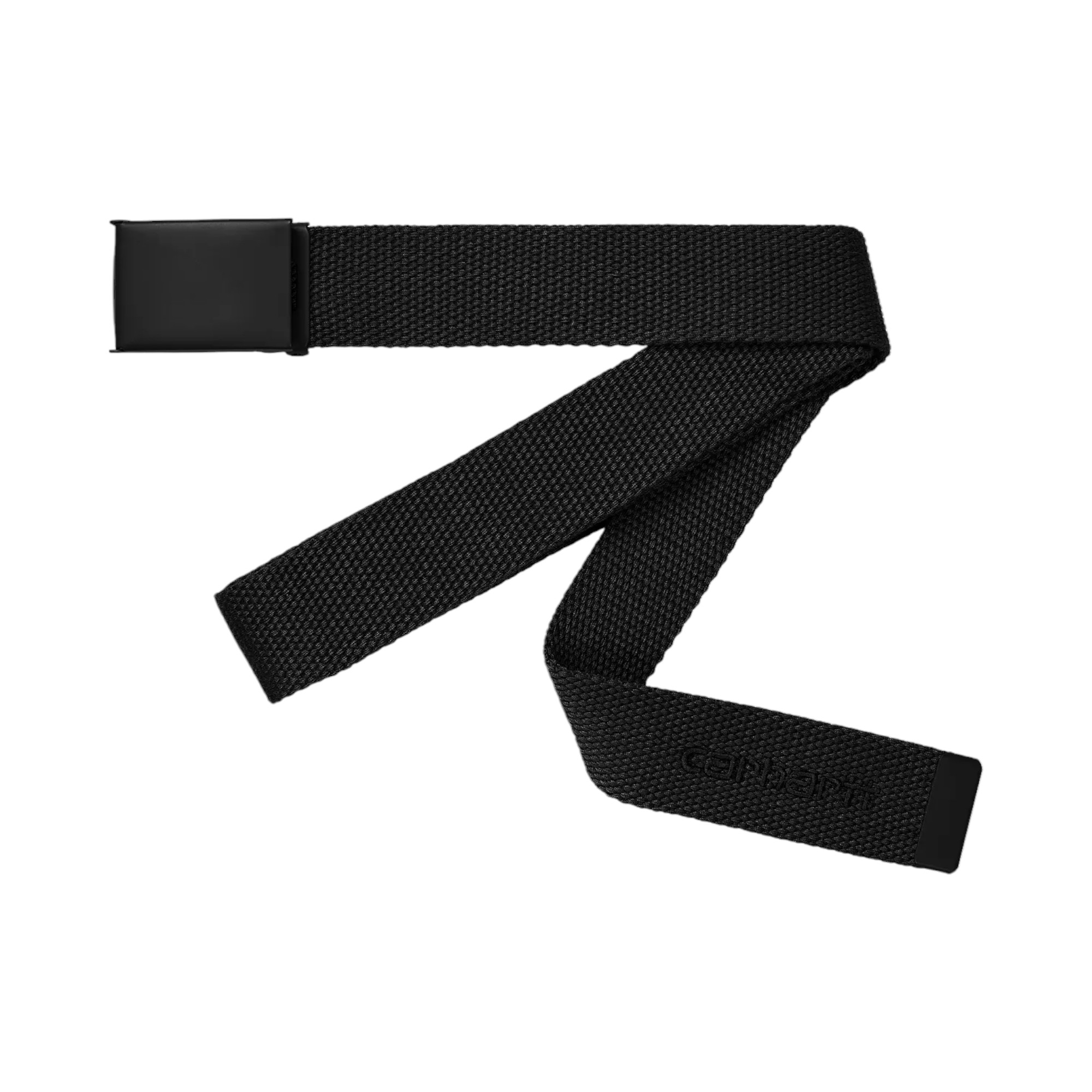 Script Belt Tonal Black 